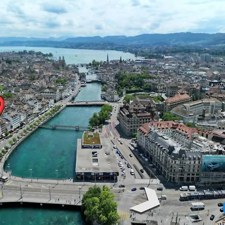 Old Town Riverside Penthouse Balcony Waterview * Zúrich