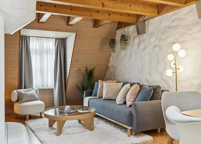 דירה Old Town Riverside Penthouse Balcony Waterview